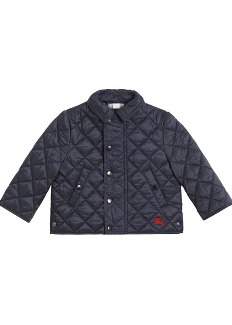 Burberry Lyle Quilted Snap Jacket, Size 6M